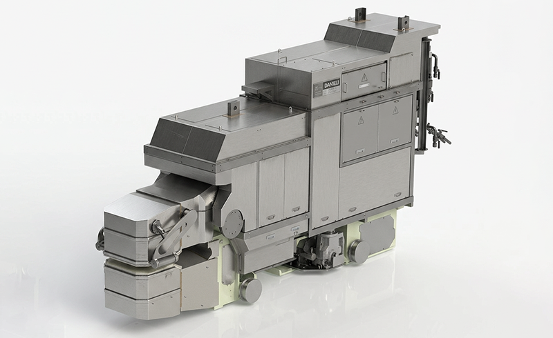 edge heating hot strip mill